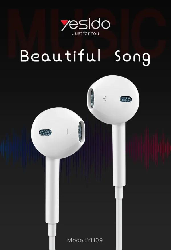 YESIDO YH09 Earphone سماعة سلكية بإلغاء الضوضاء