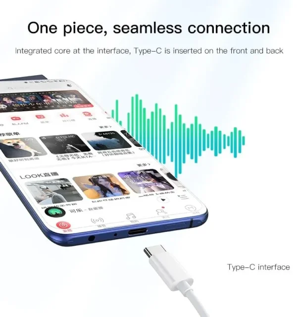 سماعات أذن TYPE-C ييسيدو YH38