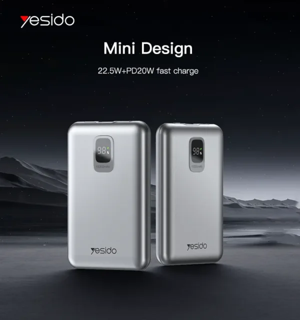 YP46 باور بنك 10000mAh شحن سريع من YESIDO