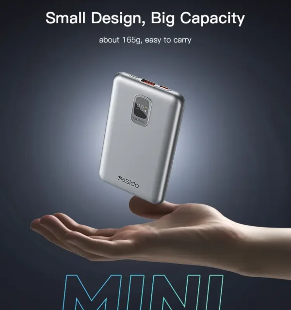YP46 باور بنك 10000mAh شحن سريع من YESIDO