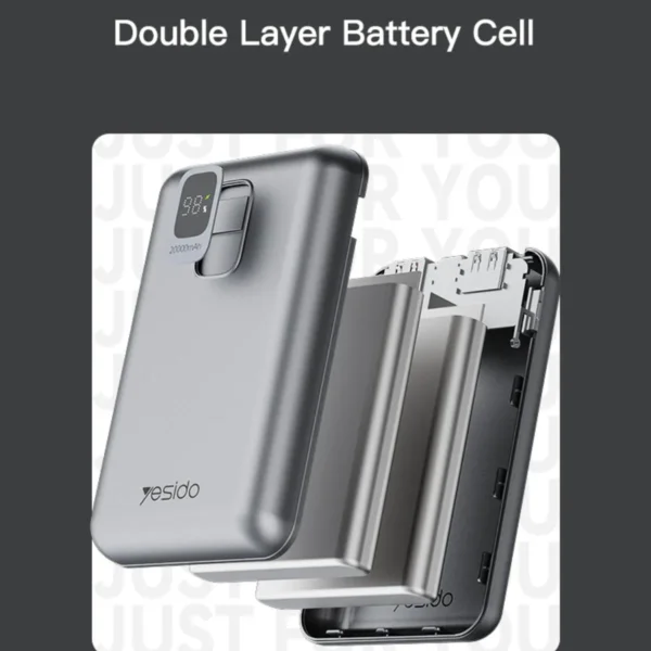 YP47 20000mAh Power Bank من YESIDO YP47