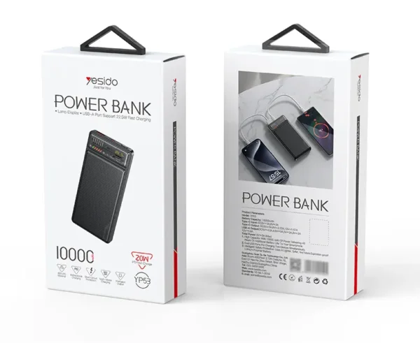 YP53 10000mAh Power Bank من YESIDO