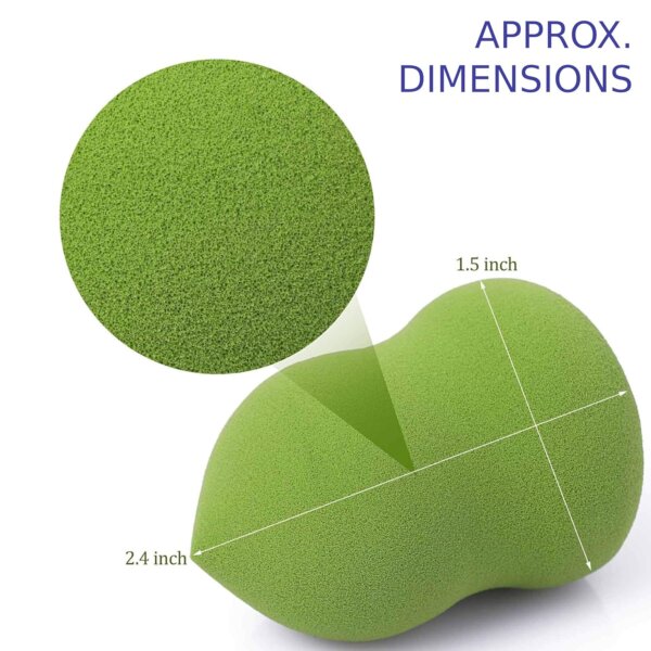 إسفنجة مكياج احترافية شكل منحني Beauty Blender دمج مثالي بلمسة ناعمة