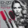بكج ENZO PRO BEAUTY 3 IN 1 لتصفيف الشعر – Perfect Style بتصميم فاخر
