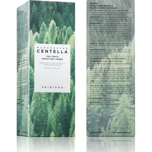 تونر لـ حب الشباب SKIN1004 Centella Tea-Trica Purifying BHA + Tea Tree منتجات كورية