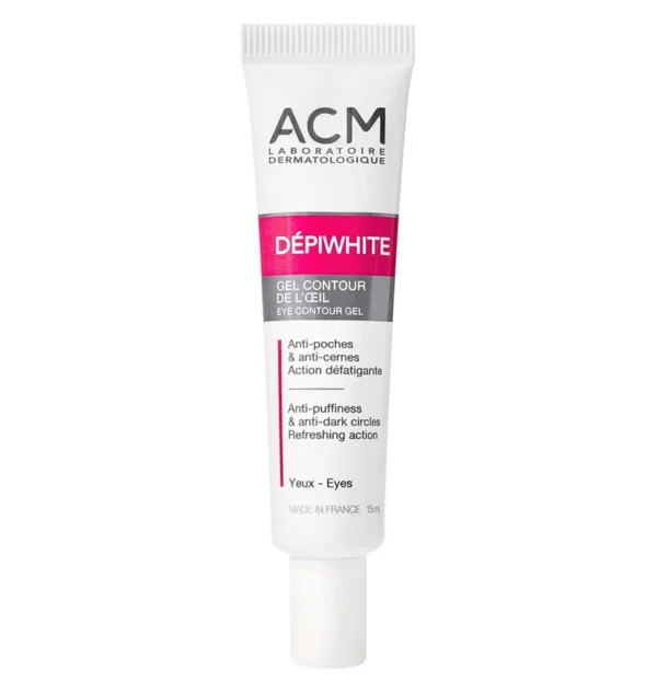 جل Depiwhite من ACM لمحيط العين للهالات والانتفاخ Gel Contour De L'oeil