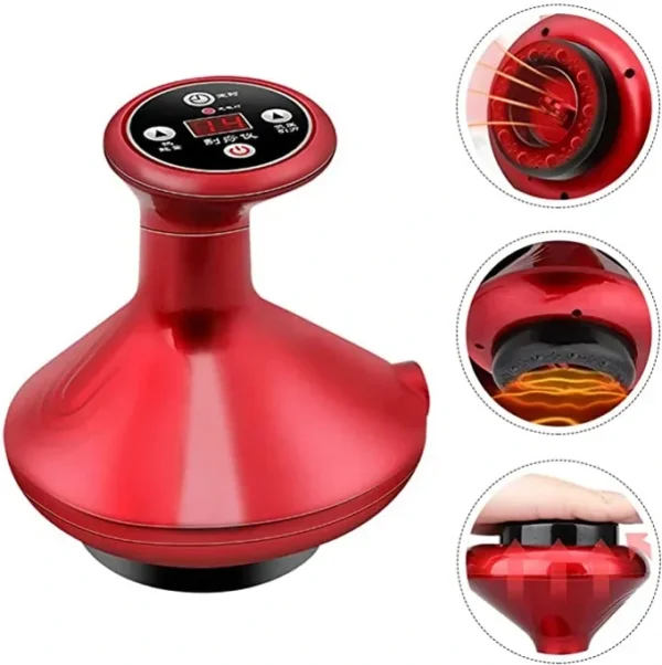 جهاز حجامة وتدليك كهربائي – مساج احترافي لتخفيف الألم وتنشيط الدورة الدموية (4) جهاز حجامة وتدليك كهربائي – مساج احترافي لتخفيف الألم وتنشيط الدورة الدموية