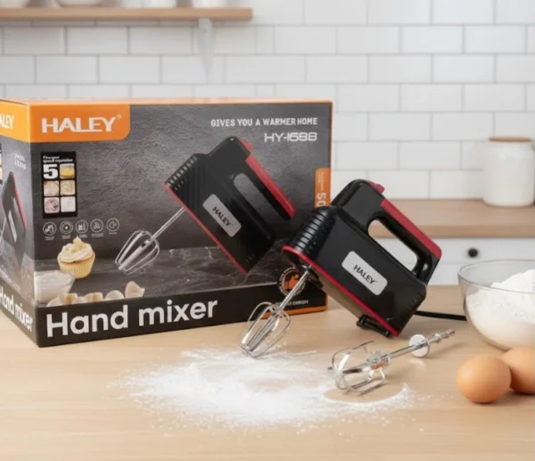 خلاط يدوي كهربائي – قدرة 500 واط مع 5 سرعات