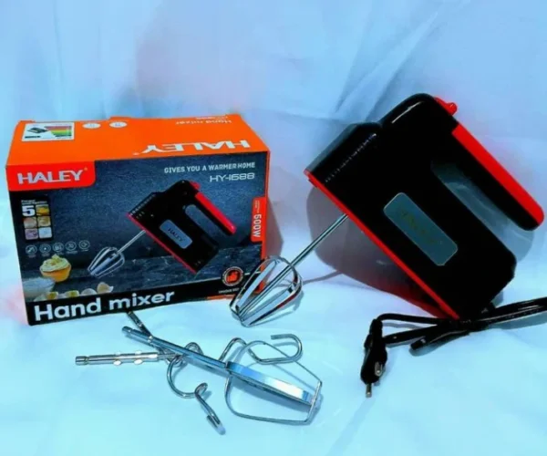 خلاط يدوي كهربائي – قدرة 500 واط مع 5 سرعات