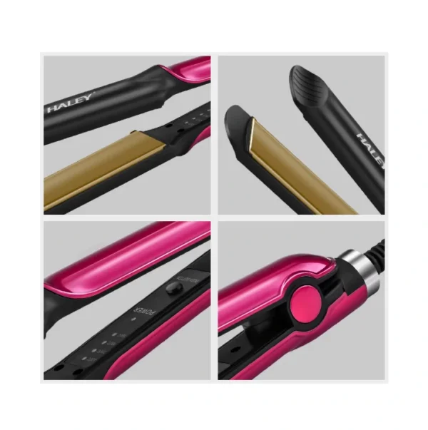 ستريتنر فرد الشعر 2 في 1 سيراميك لتنعيم وتجعيد الشعر