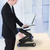 طاولة لابتوب قابلة للتعديل T8 مع مراوح تبريد – تصميم 360° قابل للطي