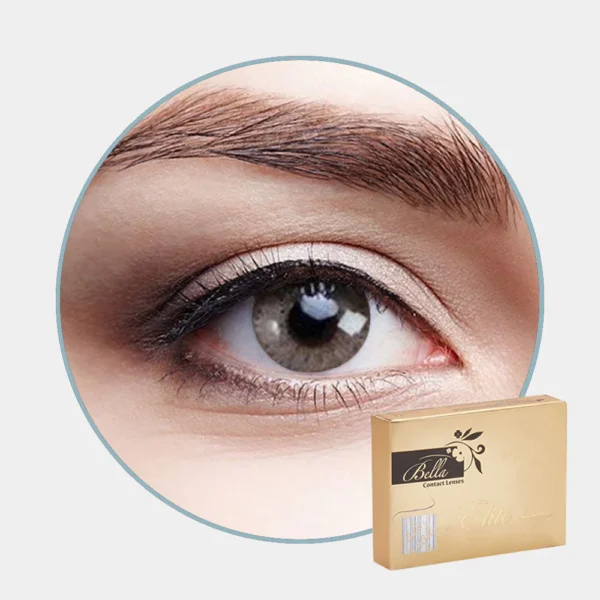 عدسات لاصقة بإطلالة طبيعية شفافة Bella Elite – Crystal N  - منتجات كورية