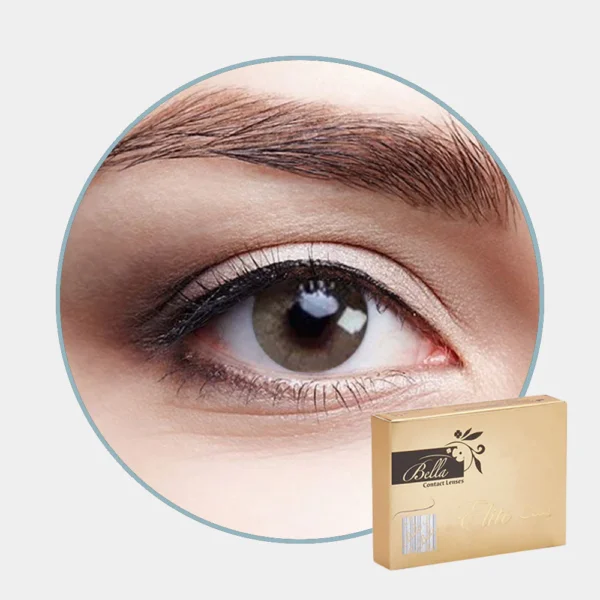 عدسات لاصقة بلون ذهبي حريري Bella Elite – Silky Gold  - منتجات كورية
