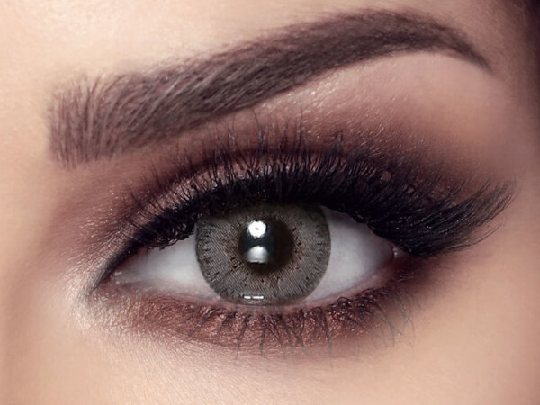 عدسات لاصقة بلون رمادي بعنبر Bella Elite – Amber Grey - منتجات كورية 