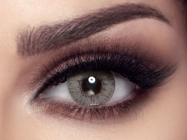 عدسات لاصقة بلون رمادي بلمسة منت Bella Elite Mint Grey - منتجات كورية 