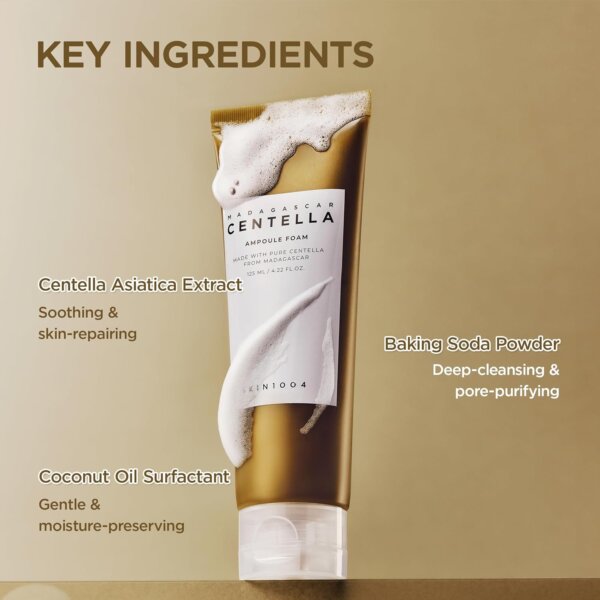 غسول رغوي فوم SKIN1004 Madagascar Centella Ampoule Foam – منتجات كورية