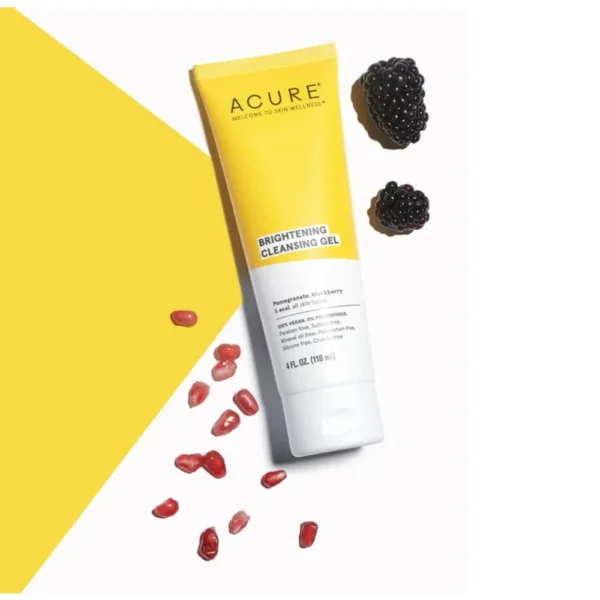 غسول لتفتيح البشرة وتنقيتها Acure Brightening Cleansing Gel - صناعة امريكية