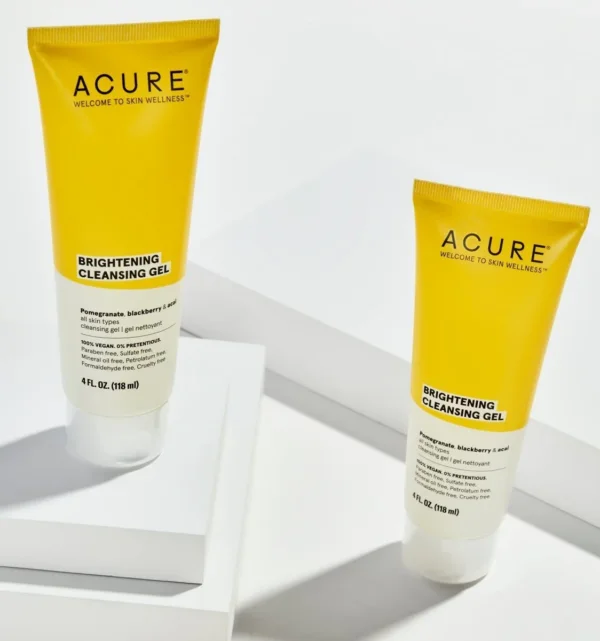 غسول لتفتيح البشرة وتنقيتها Acure Brightening Cleansing Gel - صناعة امريكية