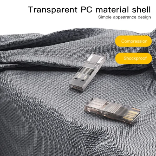 قارئ كرت ذاكرة 2 في 1 USB و Type-C من Yesido– سرعة 480Mbps