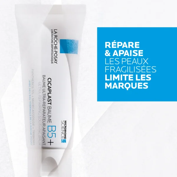 كريم ترميم وتهدئة البشرة للوجه، الجسم والشفاه La Roche Posay Cicaplast Baume B5+