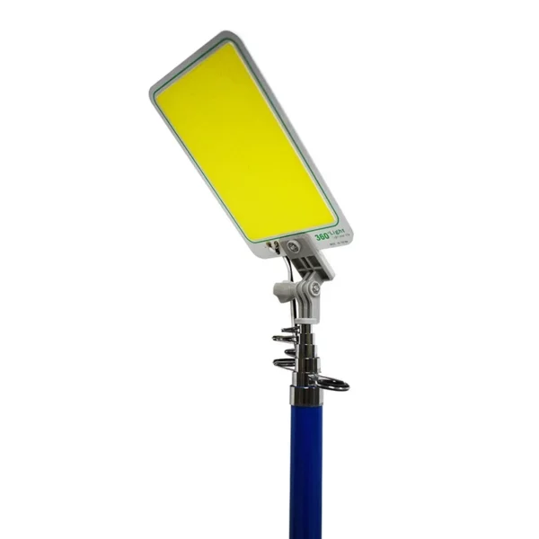 كشاف تخييم LED تلسكوبي قابل للتمديد – عمود إنارة محمول مع ريموت (14) كشاف تخييم LED تلسكوبي قابل للتمديد – عمود إنارة محمول مع ريموت