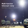 كشاف تخييم LED تلسكوبي قابل للتمديد – عمود إنارة محمول مع ريموت (7) كشاف تخييم LED تلسكوبي قابل للتمديد – عمود إنارة محمول مع ريموت