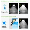 كشاف شمسي جداري LED مع حساس حركة وريموت – 3 أوضاع إضاءة مقاوم للماء (3) كشاف شمسي جداري LED مع حساس حركة وريموت – 3 أوضاع إضاءة مقاوم للماء