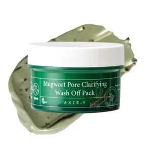 ماسك الطين تنقية وسحب الشوائب والدهون AXIS-Y Mugwort Pore Clarifying Wash Off Pack  - منتجات كورية