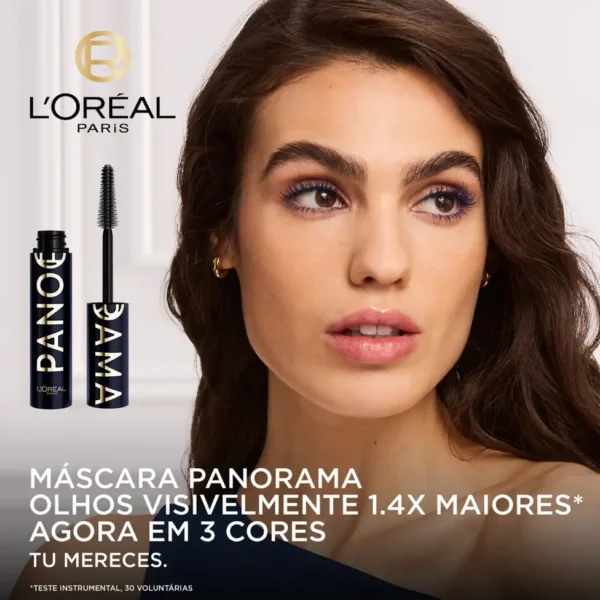 ماسكارا تكثيف وإطالة لإطلالة عيون أوسع L'Oréal Paris Volume Million Lashes Panorama Mascara