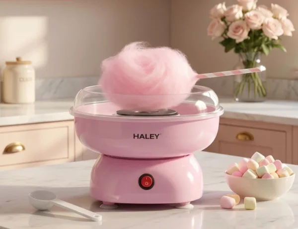 ماكينة غزل البنات المنزلية – 500 واط مع تصميم مدمج وسهلة الاستخدام