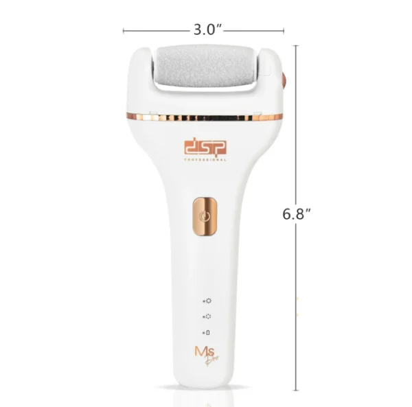 مبرد القدم الكهربائي DSP قابل للشحن – إزالة الجلد الميت وتنعيم القدم بسهولة