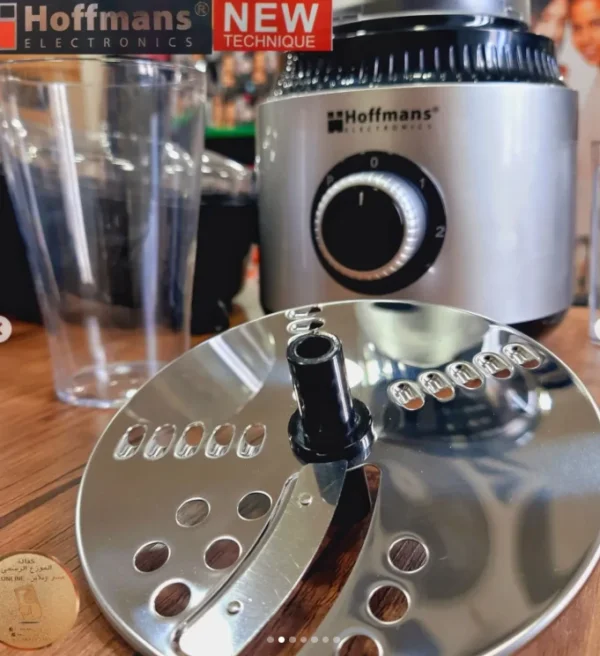 محضرة طعام 10 في 1 Hoffmans الألمانية – قوة 1200 واط لتحضير متكامل