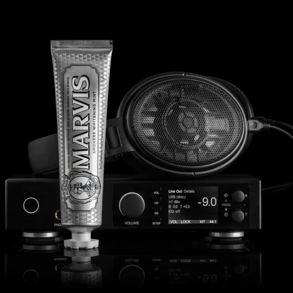 معجون أسنان Marvis Smokers Whitening Mint لتبييض الأسنان للمدخنين - صناعة إيطالية