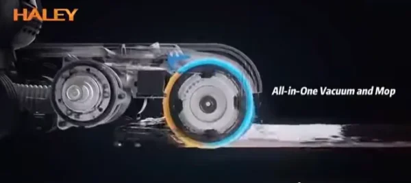 مكنسة أرضية لاسلكية 3 في 1 –  بقوة 2000 واط شفط وغسيل وتنظيف ذاتي