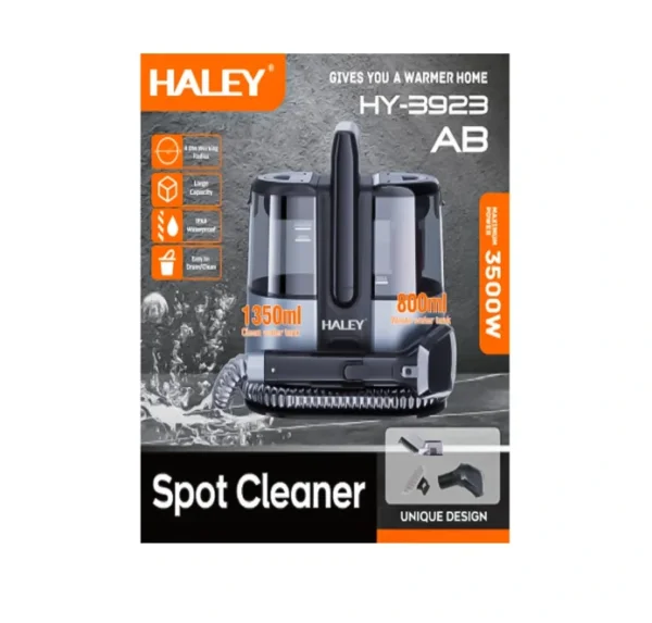 مكنسة تنظيف البقع بقوة 3500 واط  – تنظيف عميق للسجاد والأثاث مع شفط قوي