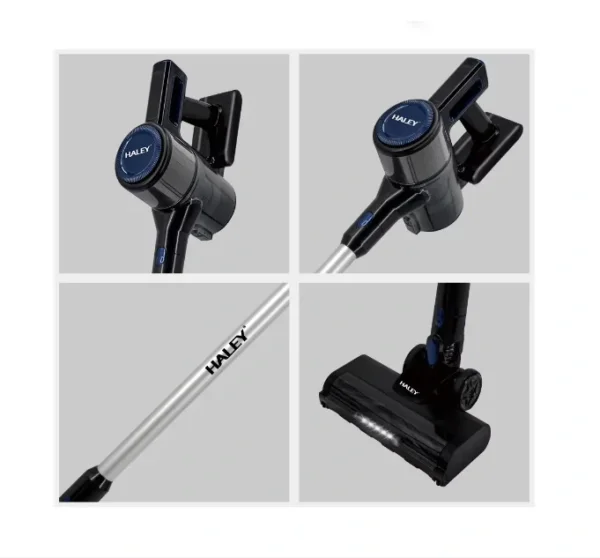 مكنسة كهربائية لاسلكية 2 في 1 – يدوية وعمودية بقوة 300 واط