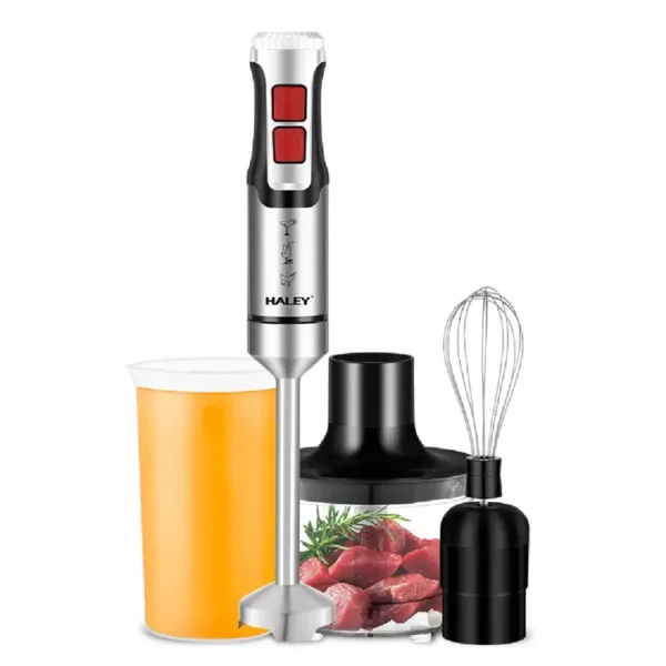 هاند بليندر 4 في 1  – قوة 1600 واط مع مفرمة و خفاقة و كوب قياس