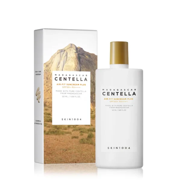 واقي شمس فيزيائي SKIN1004 Centella Air-Fit Suncream Plus SPF50+ PA++++ منتجات كورية (3) واقي شمس فيزيائي SKIN1004 Centella Air-Fit Suncream Plus SPF50+ PA++++ منتجات كورية